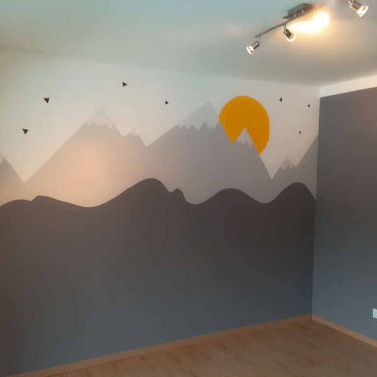 Wandgestaltung Kinderzimmer